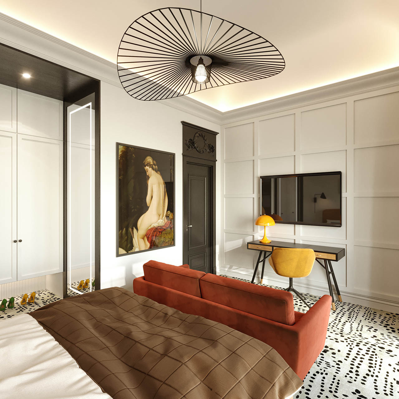 Design Proposal at Lexham Gardens, London, designed and built by MVV