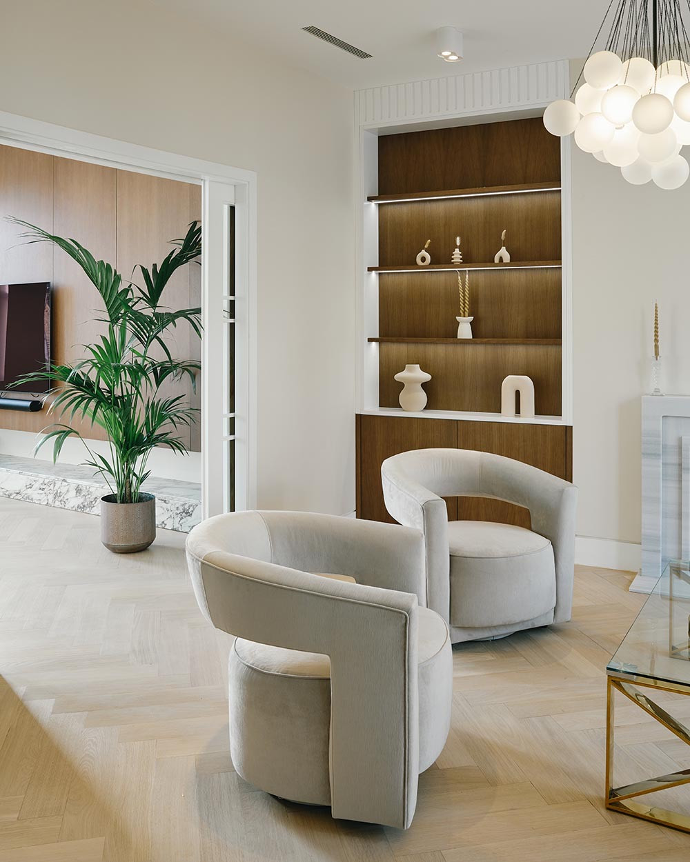 Joinery and FFE Installation at Woodside, London, designed and built by MVV
